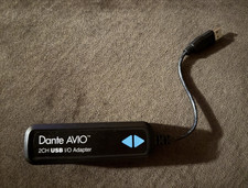 Dante AVIO 2CH USB I/O Adapter 2-Channel Port...