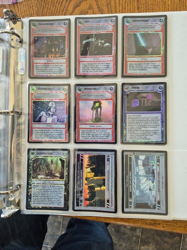 Star Wars CCG Lot of Reflections Foils 77 Cards Decipher Games NM - Afbeelding 6 van 7
