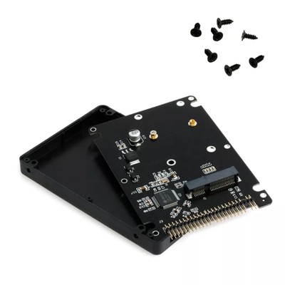 44PIN MSATA To 2.5 Inch IDE SSD MSATA To PATA Adapter Converter Card with Case