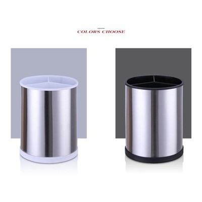 Rotary Utensil Holder Multifunctional Spoon Fork Chopstick Storage Cutlery Drain