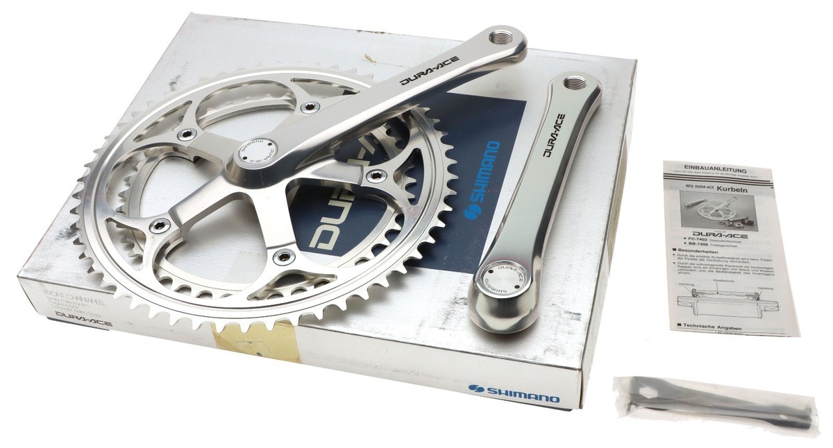 Shimano Dura-Ace FC-7400 Crank 54/42 170mm 8SPD Silver NEW NOS NIB