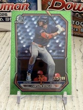 2026 Bowman #BCP-111 Carson Benge Chrome Prospects Green Mojo Refractor /399