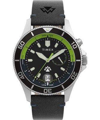 New Timex Expedition Slack Tide Quartz Black Dial Men's Watch TW2W21900
