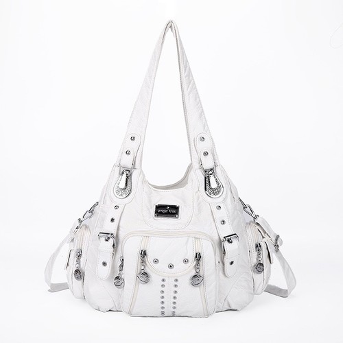 Angel Kiss Handbags Y2K Vintage Shoulder Hobo Crossbody Soft Tie Dye Tote Bags - Picture 32 of 36