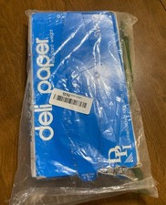 500 sheets durable interfolded dry wax deli paper 10x10.75 inches