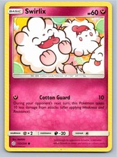 2019 POKEMON SWIRLIX COSMIC ECLIPSE 153/236 C NM A65989 FREE S&H