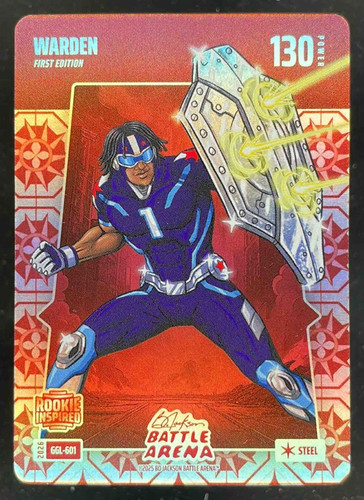 2026 Bo Jackson Battle Arena Griffey Great Grandma Linoleum Battlefoil Warden