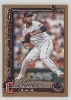 2025 Topps Series 1 Gold 1026/2025 Emmanuel Clase #326 0dc2
