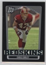 2007 Draft Picks and Prospects (DPP) Chrome Black Refractor Chris Cooley 1w6