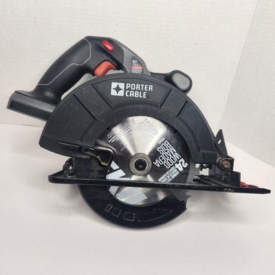 #ad Porter Cable Circular Saw Handheld Cordless PC186CS 18V Type 1 6 1 2quot; $14.99