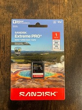 Sandisk Extreme Pro 1TB SDXC UHS-I 1TB 250mbs R 170MBS W v30 National Park
