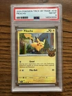 Pokémon Pikachu Trick or Trade Booster 2024 Cosmos Holo 018/091 PSA 8