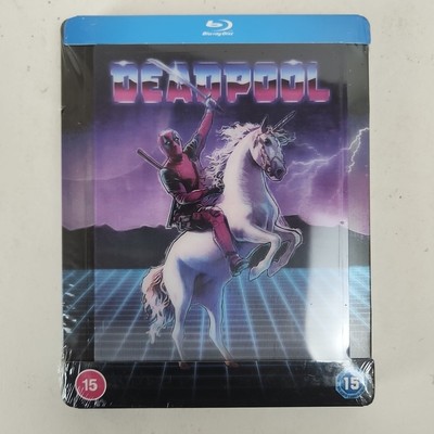 Deadpool (Steelbook Lenticular Cover) (UK IMPORT REGION) (Blu-Ray, 2024) *NEW* 