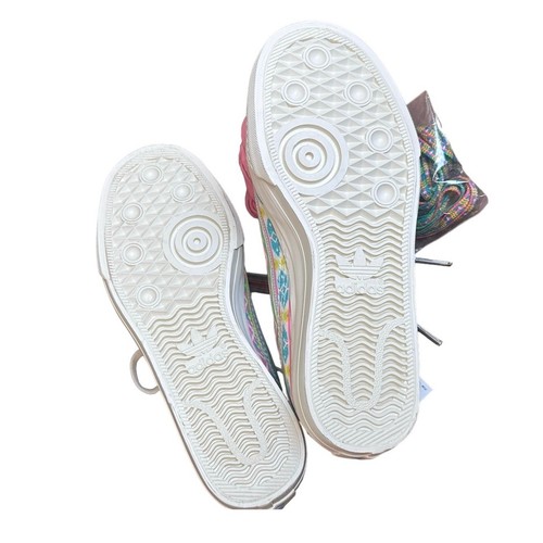Sneakers basse Adidas x Arizona Tea beige 'Continental Vulc' con lacci nuove con etichette taglia 7,5 - Foto 6 di 13