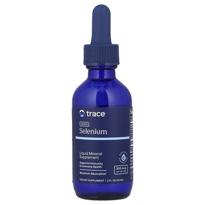 Trace Minerals Research Ionic Selenium 300 mcg 2 fl oz 59 ml Allergen-Free,