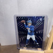 Jaxson Dart RC ‘24 Panini Revolution Blue Storm Color Match #219 464/549 Giants