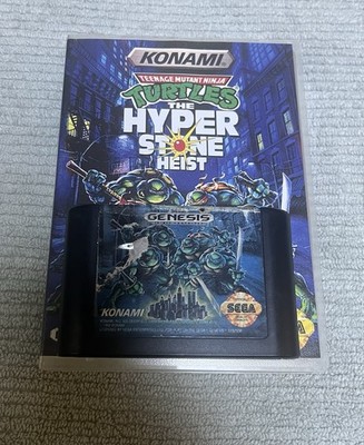 Teenage Mutant Ninja Turtles The Hyperstone Heist (Sega Genesis, 1992) Authentic