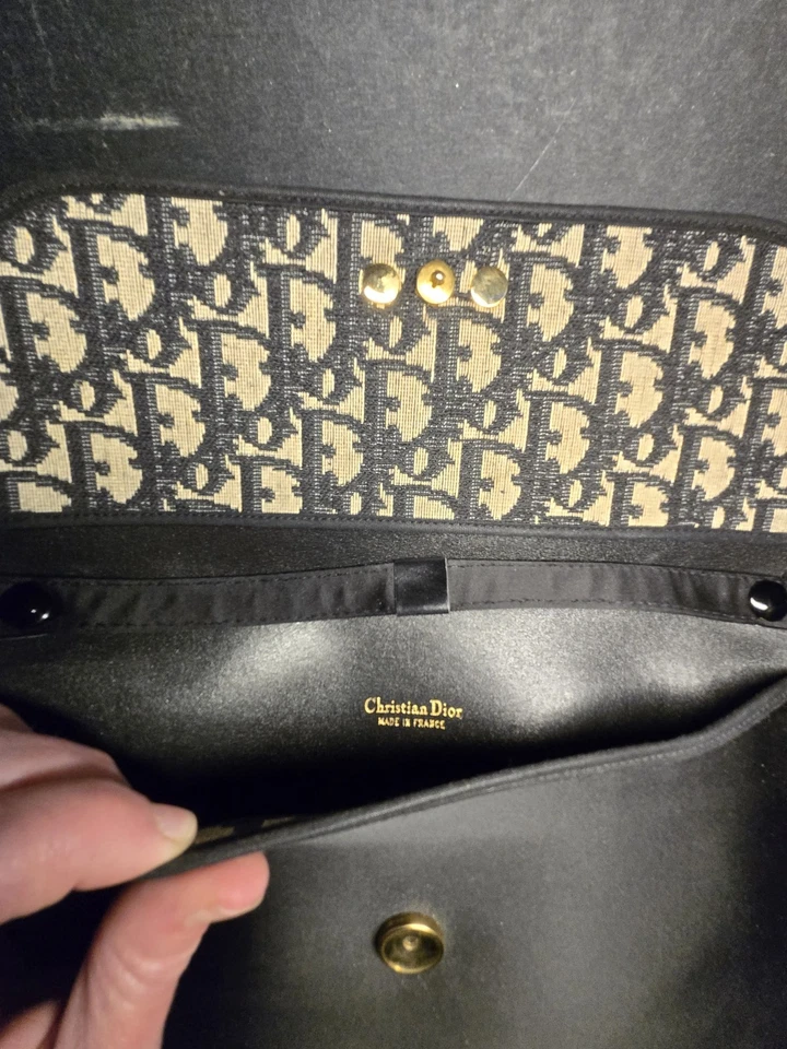 Christian Dior Mujer Noche Clutch Negro Foto 3 de 4