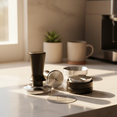 Professional 4-Piece 58mm Espresso Tamper Kit - Enhance Your Brewing Experience
