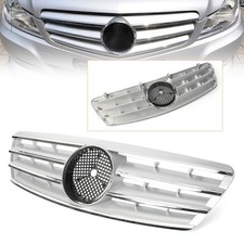 Kühlergrill Frontgrill Schwarz Für Mercedes-Benz W203 C-Klasse Limousine / Wagon