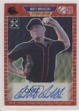 2021 Leaf Pro Set Metal 1989 Red Wave Matt Mikulski #PA-MM6 Auto ll2