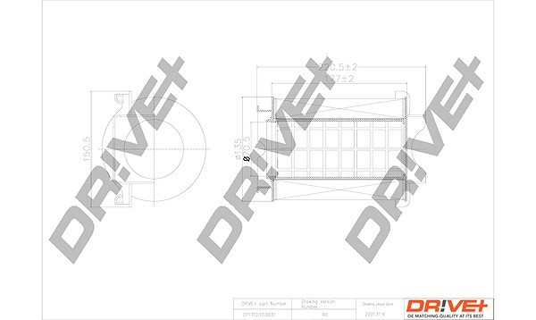 Dr!ve+ Luftfilter U.A. FüR Audi, Seat, Skoda, VW-image