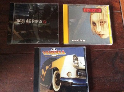 Venerea [3 CD Alben]  Out In The Red + Both Ends Burning + Swollen EP