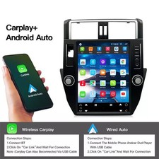 12.1" For Toyota Prado 2010-2013 Android Car Radio Stereo GPS Navi Carplay 2 32G