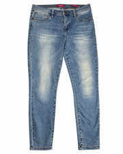 GUESS Women  s Size 30 Curvy Mid Rise Skinny Jeans Beverly Fit Blue Y2K Denim