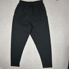 Vintage Russell Athletic Sweatpants Womens Medium Black Straight USA Made 30"