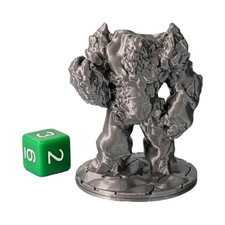 Ice Elemental Golem, Dungeons and Dragons DnD Miniatures D D Mini 32mm Lot