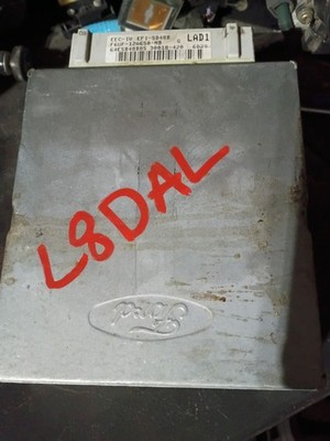 FORD E150 E250 E350 5.8L ENGINE COMPUTER MODULE ECM F6UF-12A650-NB LAD1 #LADAL