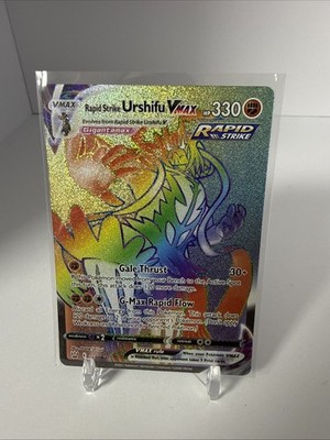 Rapid Strike Urshifu VMAX (Secret) 169/163 Swsh05: Battle Styles Holo Rare
