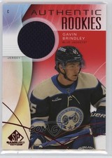 2024-25 Upper Deck SP Game Used Authentic Rookies Red Jersey Gavin Brindley 6o3