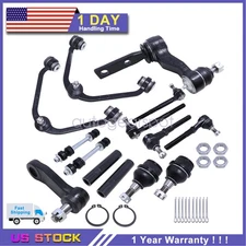 14pcs Front Control Arms Tie Rod Ends Ball Joints For 1997-02 03 Ford F-150 2WD