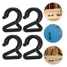  50 Pcs Crochets En Plastique Pour Le Camping Lumineux Extérieur Forme De Garage