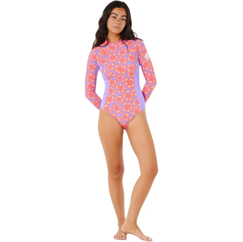 Rip Curl Womens Neon Isles Long Sleeve UPF Surfsuit - L - Neu - Bild 4 von 4