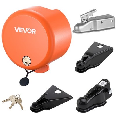 VEVOR Trailer Coupler Lock Fits 1-7/8 & 2 & 2-5/16-Inch Couplers RV Trailer Lock