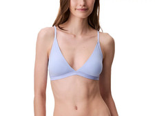Calvin Klein Form to Body Lightly Lined Triangle Bralette Saltwater Large