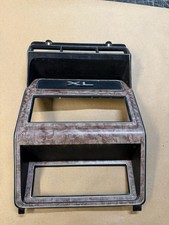 1980-1986 Ford Bronco Truck Xl Radio Dash Bezel 80-86 Oem Woodgrain Nice