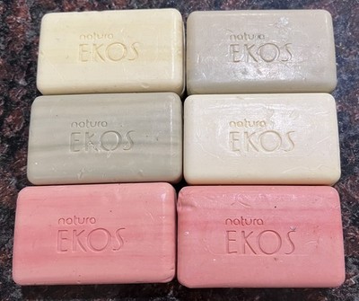 Natura - Ekos Creamy & Exfoliating Bar Soap Set (6 Pcs ) - 1 Exfoliatin