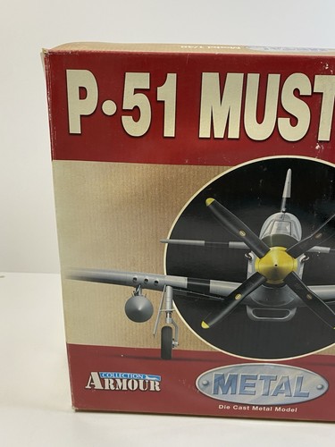 P51 MUSTANG Franklin Mint CDC Armour Collection USAAF WWII 98035 1/48Capt WEAVER - Picture 14 of 24