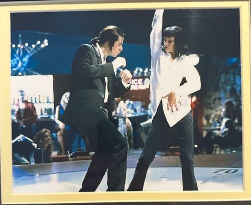 John Travolta Signed Card Framed w/ Pulp Fiction Grease Sat Night Fever (JSA) - Picture 5 of 12