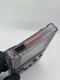 Nintendo Game Boy Color Handheld System Atomic Purple CGB-001 TESTED Works!