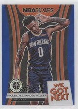 2019-20 NBA Hoops Premium Stock We Got Next Blue Nickeil Alexander-Walker #2 s4s