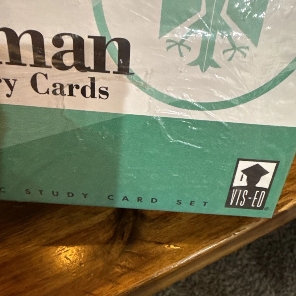 German Vocabulary Cards Visual Education Academic Study Card Complete Set NIB - Image 4 of 4