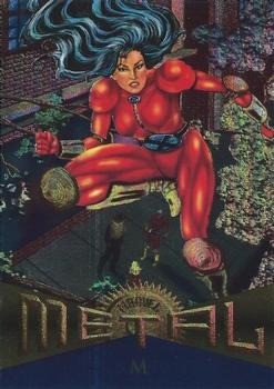 M (#103) | 1995 Fleer Metal Marvel | EX