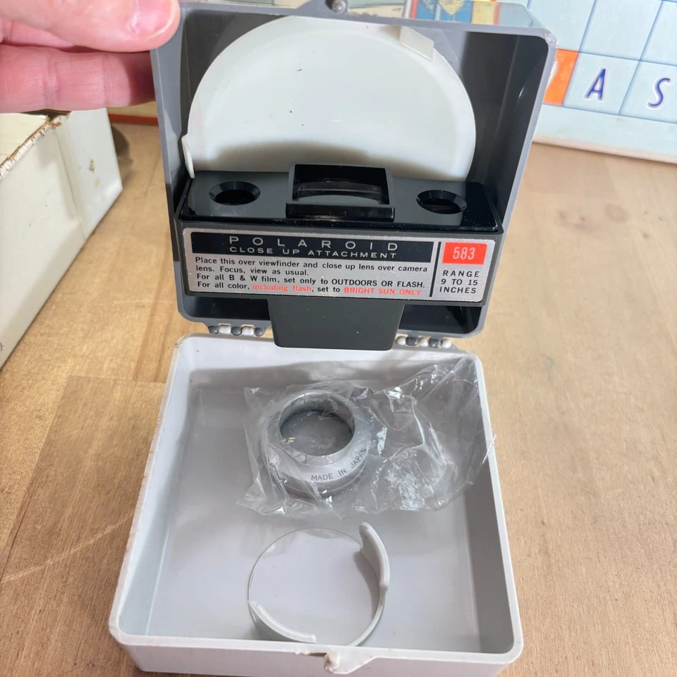 Kit Primer Plano Polaroid #583 En Estuche Joyero Foto 2 de 4