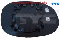 TYC 326-0016-1 Spiegelglas FüR AußEnspiegel Links FüR Peugeot