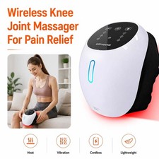 Electric Knee Massager with Heat Vibration for Sports Recovery and Pain Relief